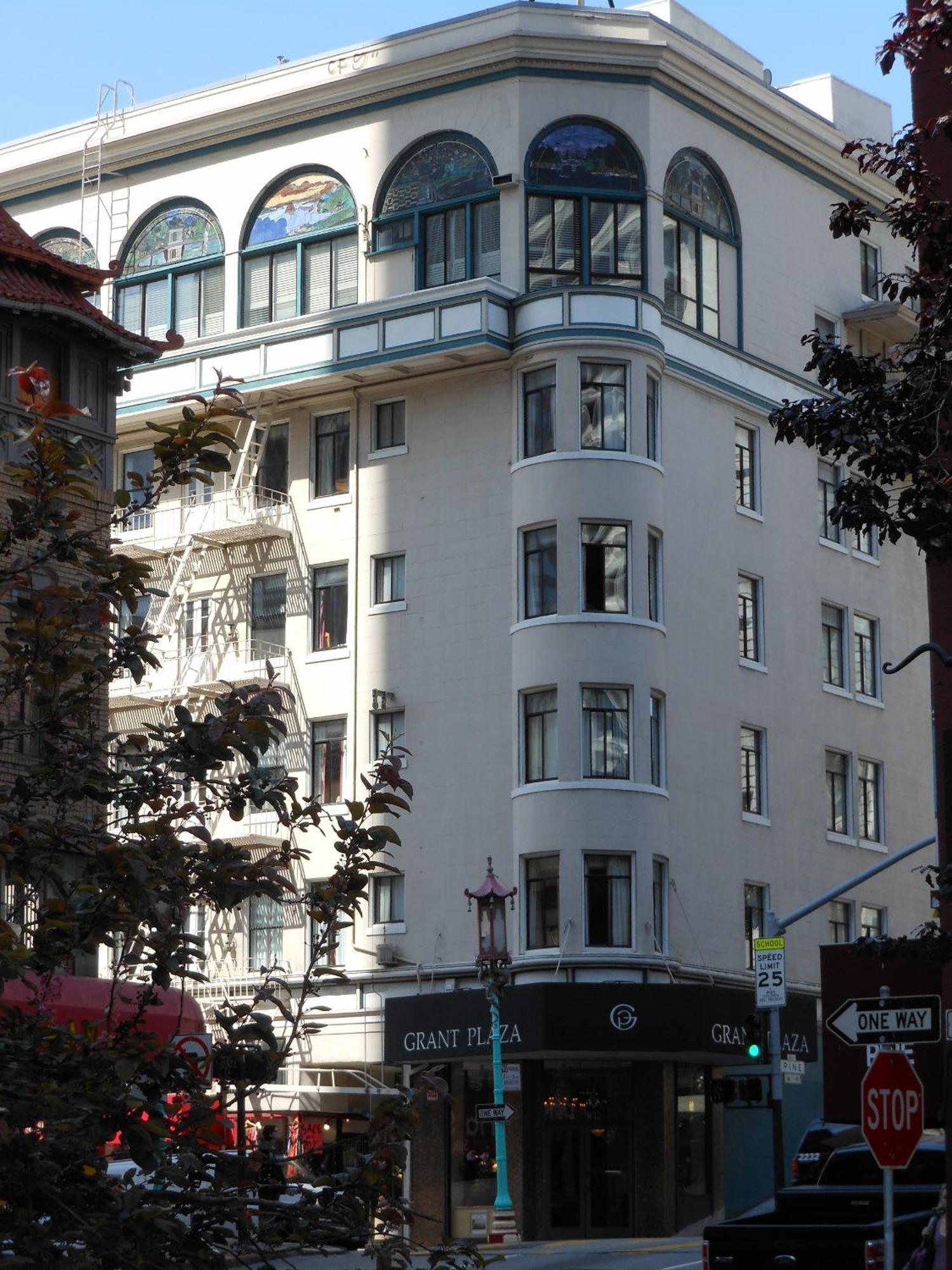 Grant Plaza Hotel San Francisco Exteriér fotografie